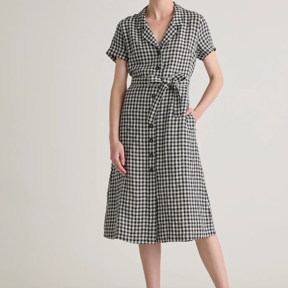 Quince European Linen Dress- Large